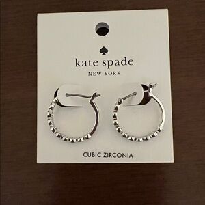 KATE SPADE Full Circle Huggie Earrings